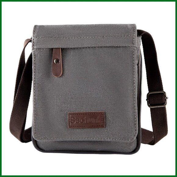 Handbags - Vintage Canvas Messenger Crossbody Bag Adjustable Shoulder Strap